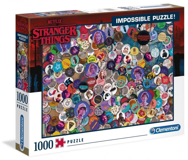 Clementoni Puzzle Impossible: Stranger Things 1000 Teile