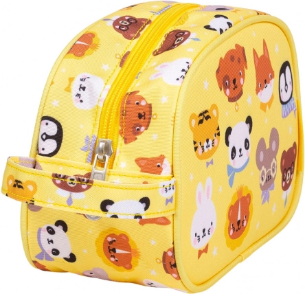 Toilettentasche mit Tierfreund-Motiv von A Little Lovely Company