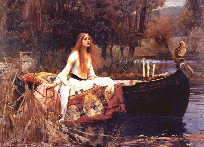 Eurographics Puzzle Dame von Shalott 1000 Teile