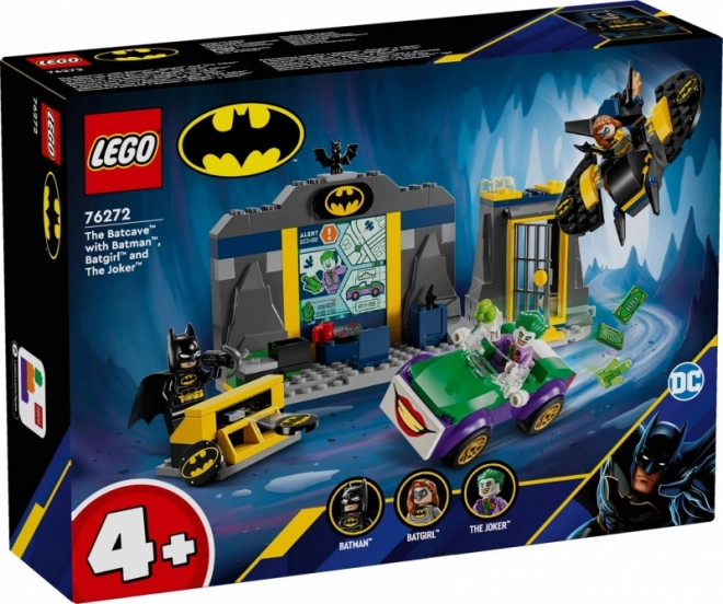 Batman Höhle mit Batman, Batgirl und Joker