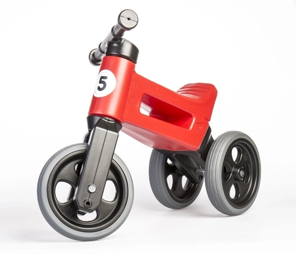 Laufrad Funny Wheels Rider Sport 2-in-1 Grün – Rot