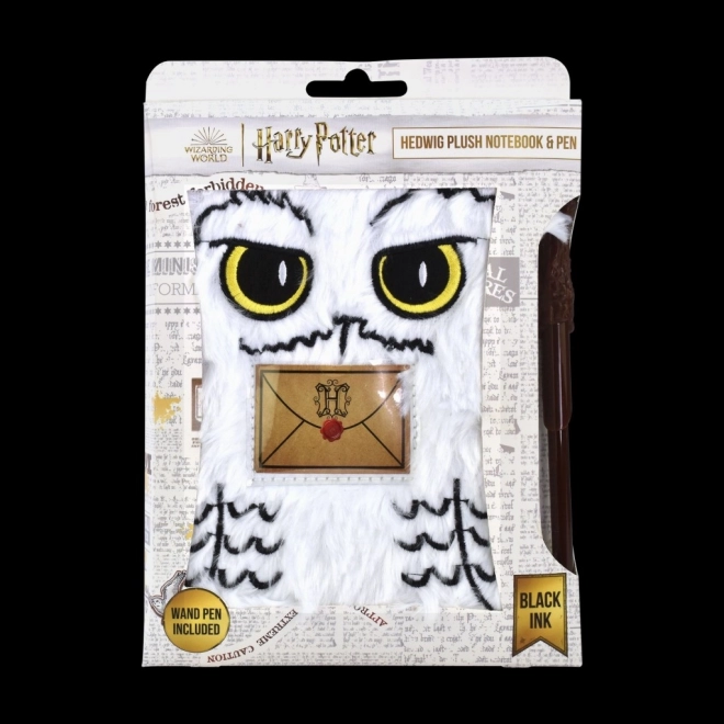 Harry Potter Notizblock-Set mit Hedwig und Feder