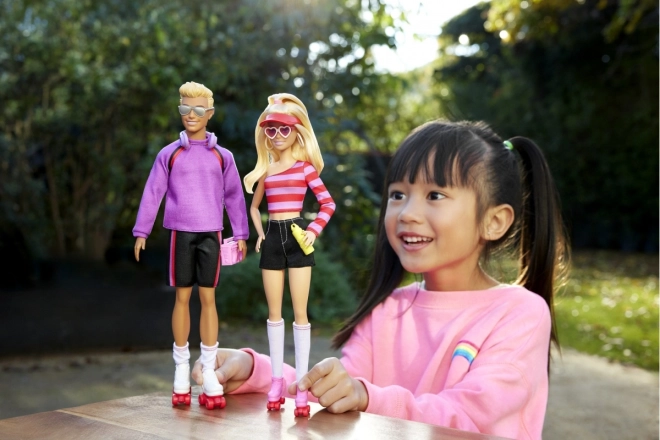 Barbie Fashionistas Barbie und Ken auf Rollschuhen