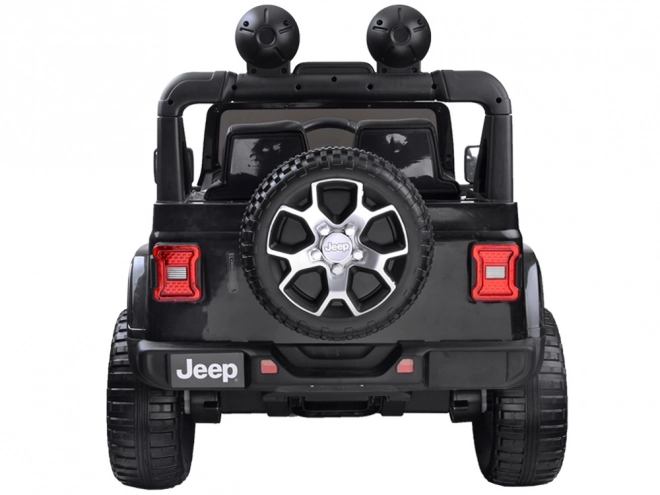 Kinderakku-Auto Jeep Wrangler Rubicon 4x4 – Schwarz