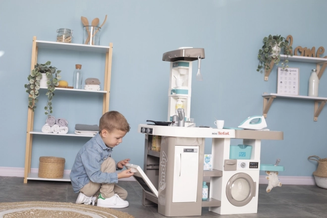 Küche Smoby Tefal Studio mit Waschmaschine 2-in-1