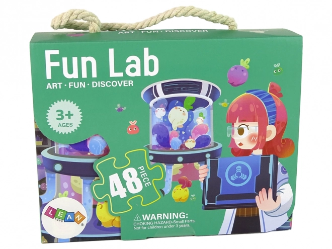 Kinderpuzzle Laboratorium 48 Teile