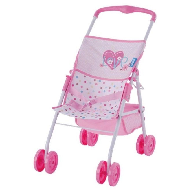 Stilvoller Puppenkinderwagen