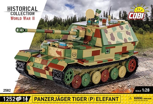 Panzerjäger Tiger Elefant Modellbausatz