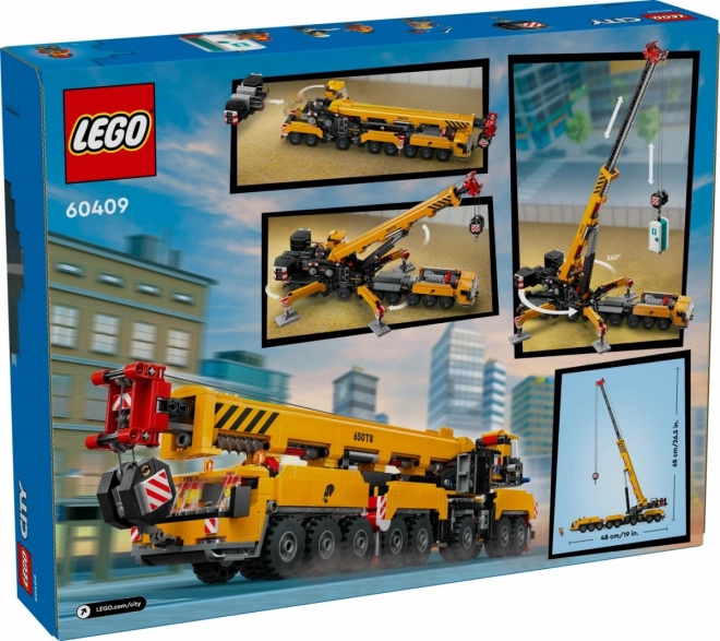 Lego City Gelber Kran Spielzeugset