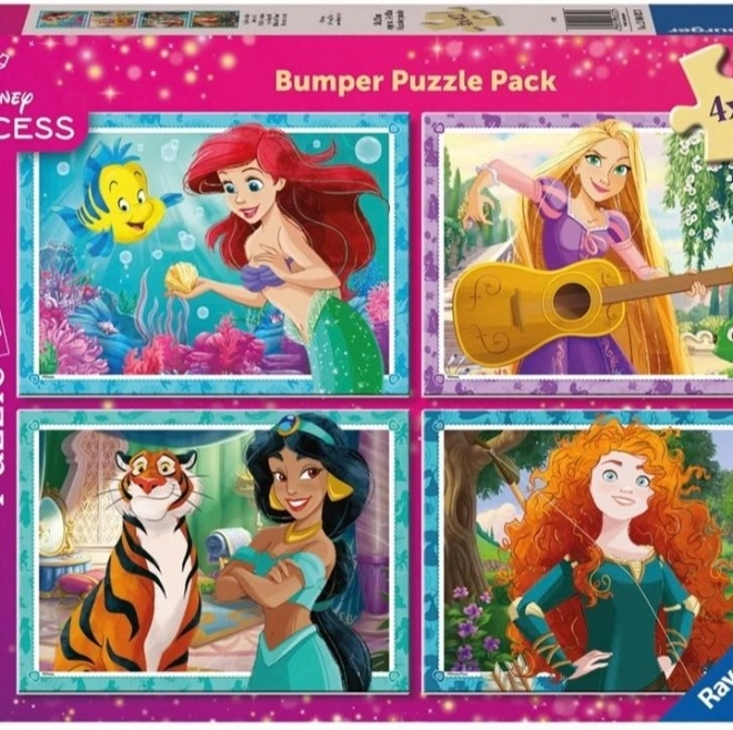 Puzzle Disney Prinzessinnen 4x42 Teile