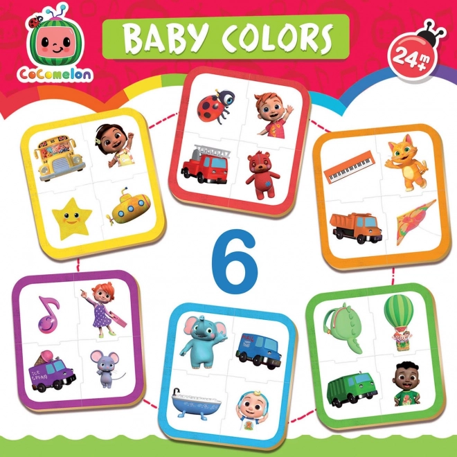 Baby-Puzzle CoComelon: Lerne die Farben