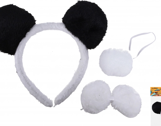 Karneval-Set Panda für Kinder