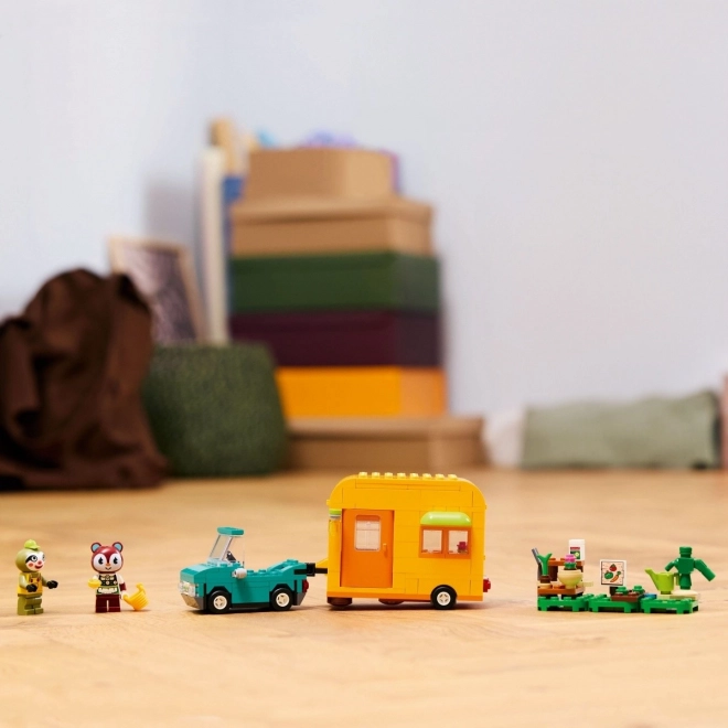 Leif und sein Wohnwagen und Gartenladen - LEGO Animal Crossing