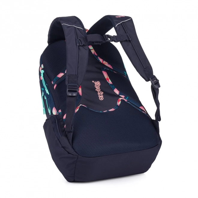 Schulrucksack OXY Zero Nachtblumen