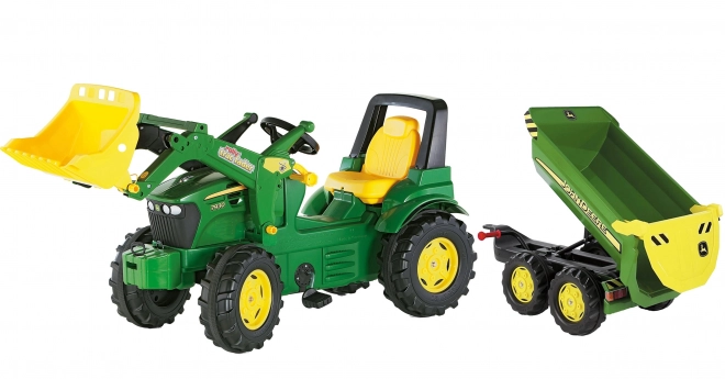Trettraktor John Deere mit Schaufel