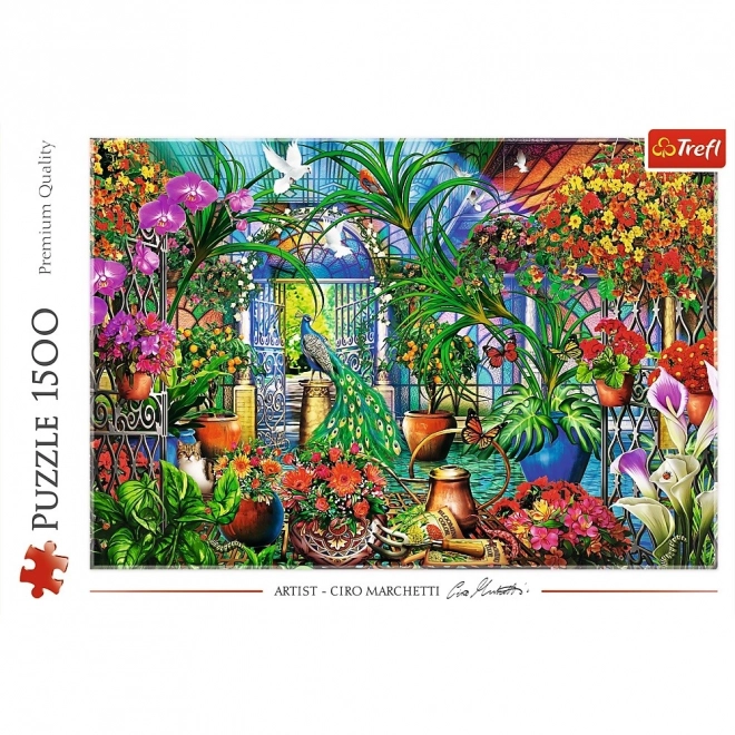 Puzzle 1500 Stück – Geheimer Garten