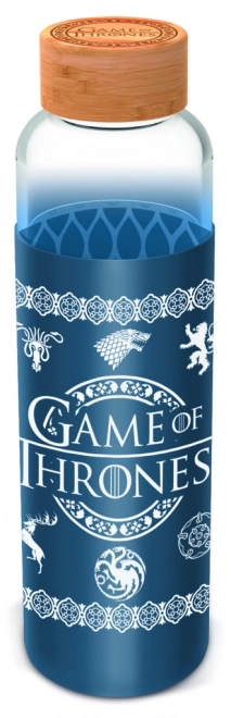 Glasflasche mit Hülle 585 ml Game of Thrones