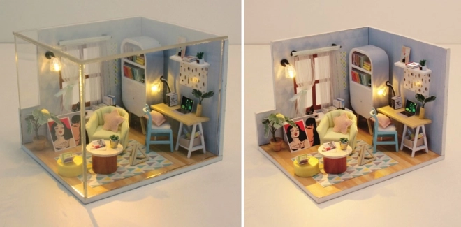 Miniatur Haus Gemütliches Versteck von Cink-Cink