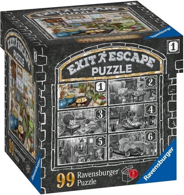 Ravensburger Exit Puzzle: Spukhaus - In der Küche