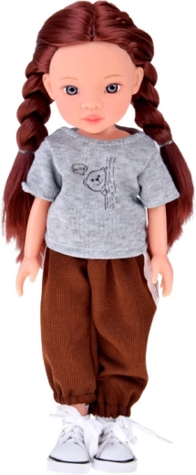 Beweglich und bereit zum Posen