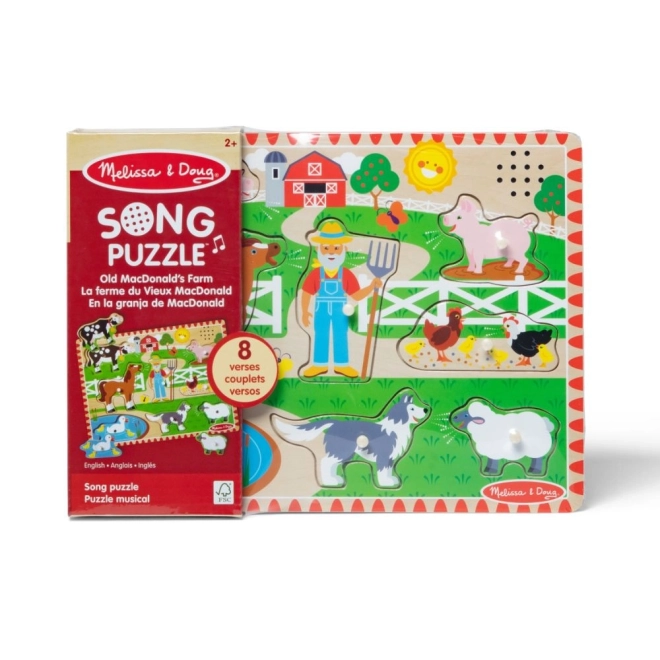Musikalisches Puzzle Old MacDonald