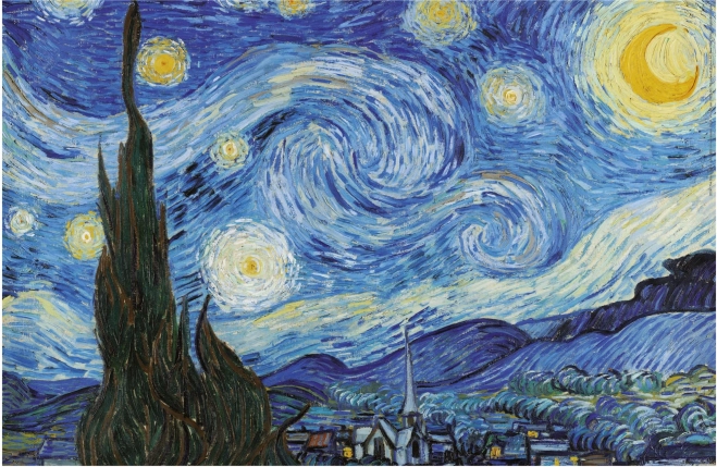 Miniatur-Puzzle Sternennacht 1000 Teile