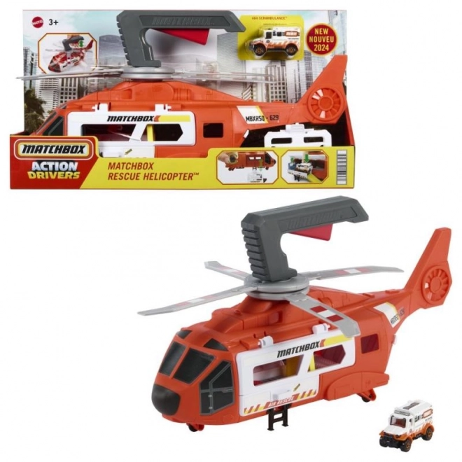 Rettungshubschrauber Matchbox Action Drivers Abenteuer