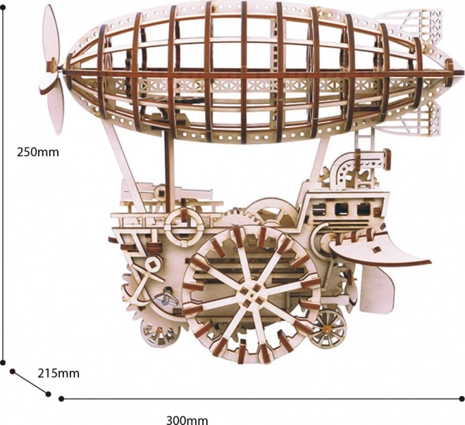 Robotime Rokr 3D Holzpuzzle Luftschiff