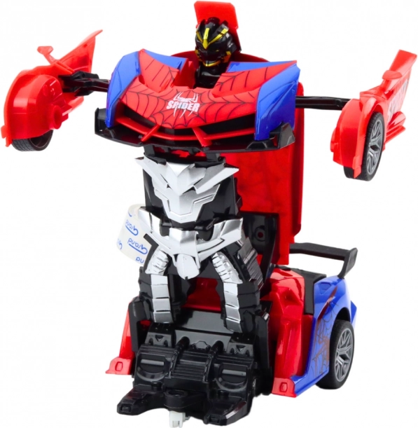 Rennwagen und Roboter Spider Fernsteuerung 2in1