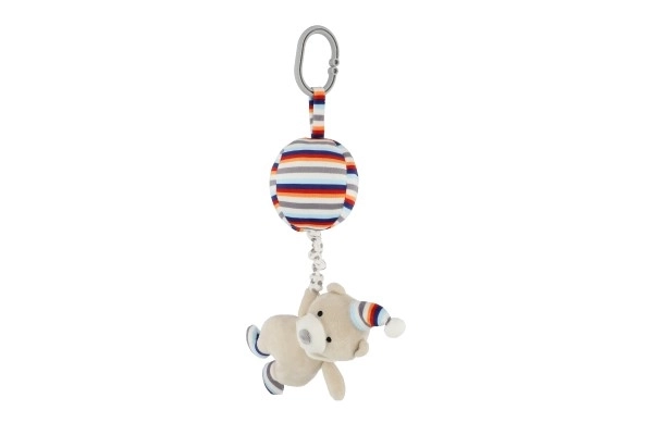 Teddybär mit Ball und Spieluhr