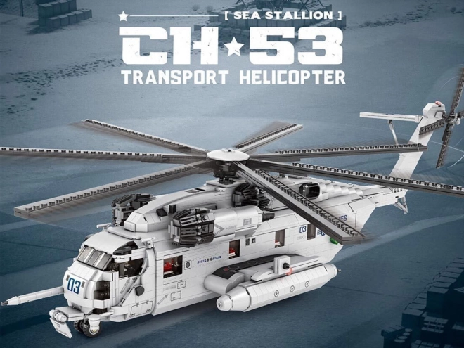 Technik Bausteine Transporthubschrauber CH53