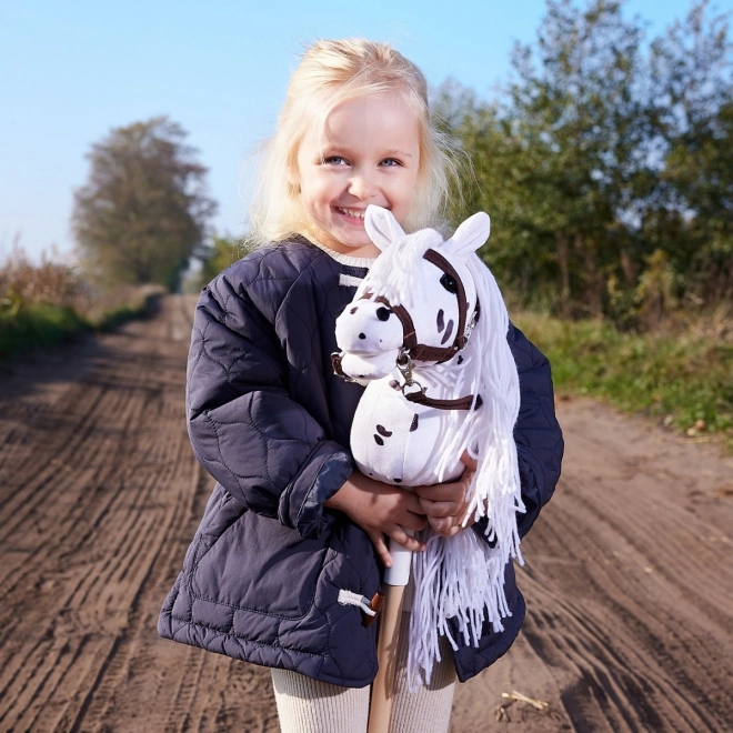 Hobby Horse HOPPIHORSE A4 Leopard - weiß