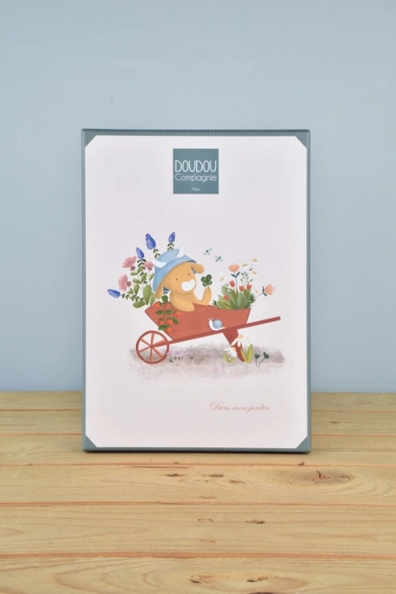 Geschenkset Plüschkuh Aneth spielt Melodie 20 cm