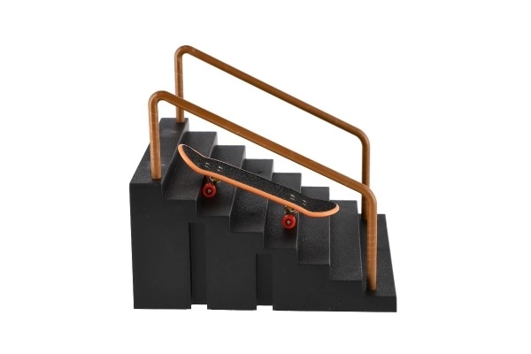 Finger-Skateboard Set mit Treppe und Geländer