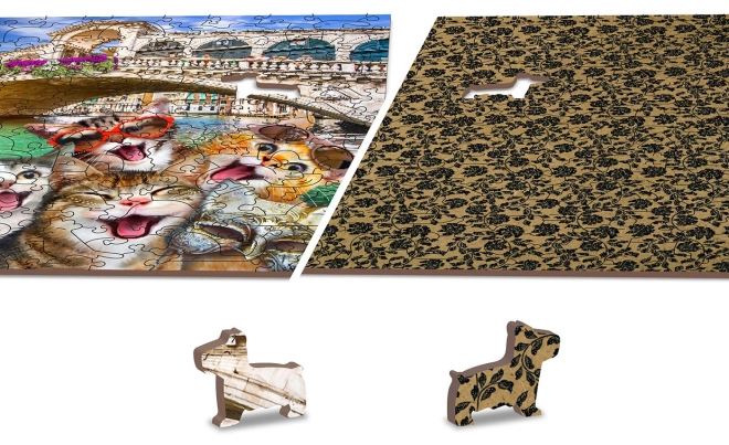 Beidseitiges Puzzle 2v1