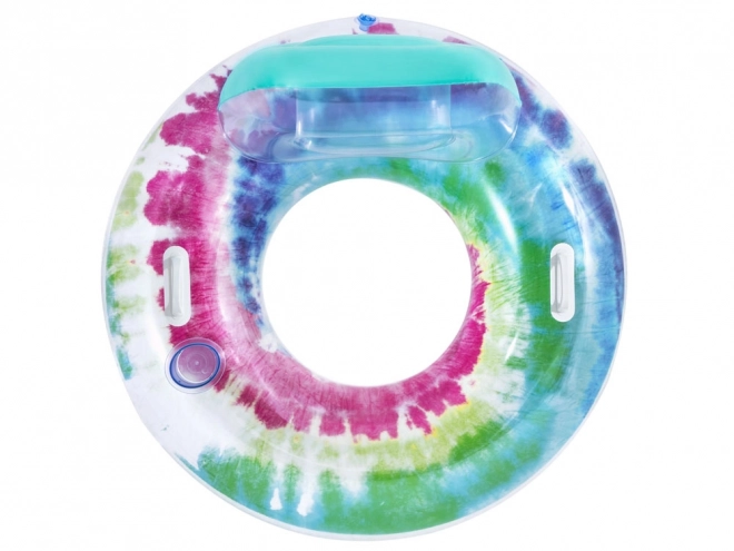 Doppelschichtiges Wasser-Schwimmring mit Tie-Dye-Muster