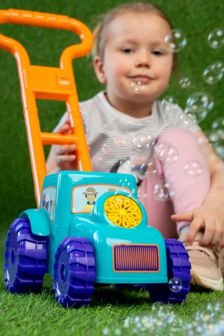 Fru Blu Seifenblasen Traktor mit Set und Lösung 0,4l