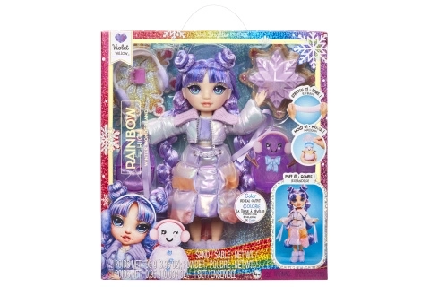 Rainbow High Winter Modepuppe - Violett