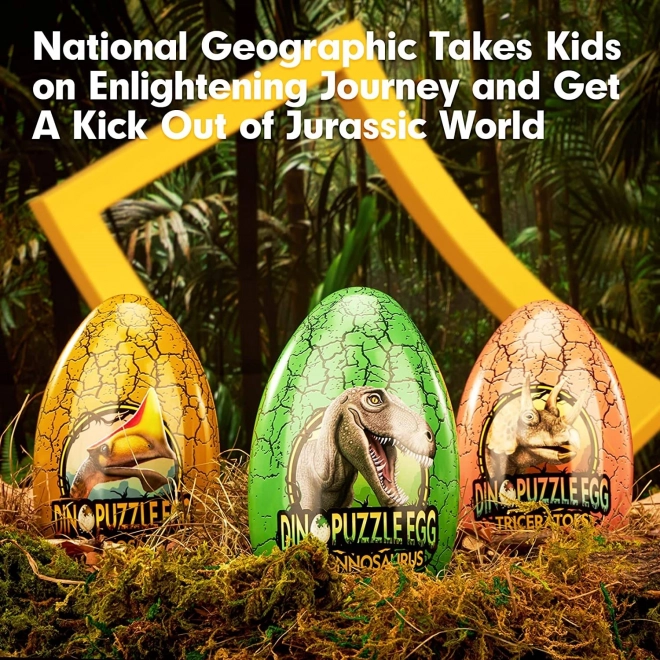 National Geographic Stegosaurus Puzzle Ei von CubicFun