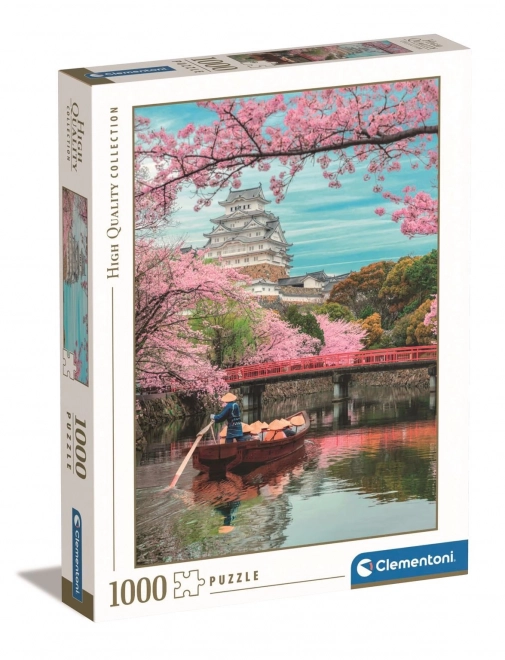 Clementoni Puzzle Himeji Burg im Frühling - 1000 Teile