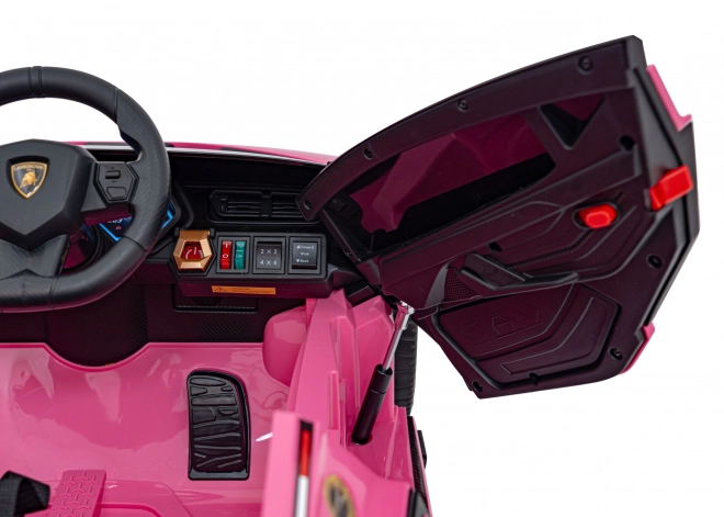 Lamborghini SIAN Kinderauto mit Batterie und Fernbedienung – Rosa
