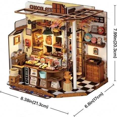 Henry's Schokoladenhaus Miniatur