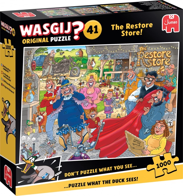 Puzzle WASGIJ 41: Ladenrenovierung 1000 Teile