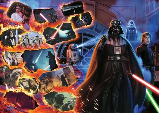 Ravensburger Puzzle Star Wars Schurken: Darth Vader 1000 Teile