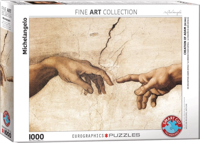 Eurographics Puzzle Die Erschaffung Adams Detail 1000 Teile