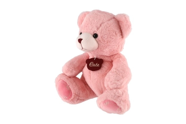 Sitzender Plüschbär Rosa 40cm