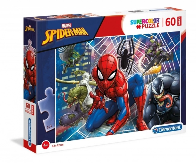 Maxi Super Color Puzzle - Spider-Man