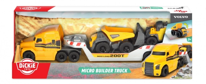 Volvo Micro Builder Spielzeugfahrzeuge Set