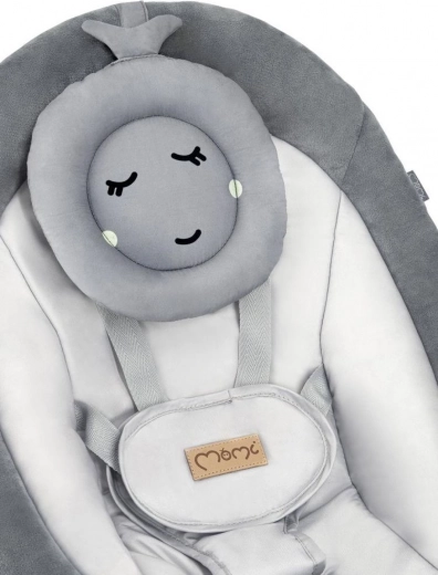 Komfortabler Sitz mit Kissen und Sicherheitsgurten