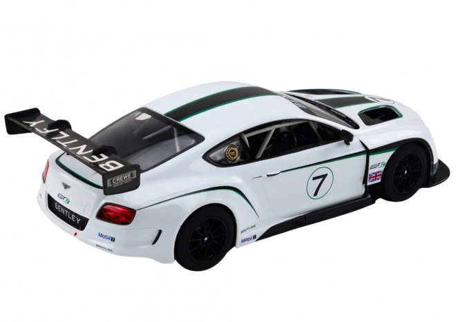 Ferngesteuertes Sportwagen Bentley Continental GT3 Weiß